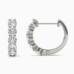 Moissanite earrings